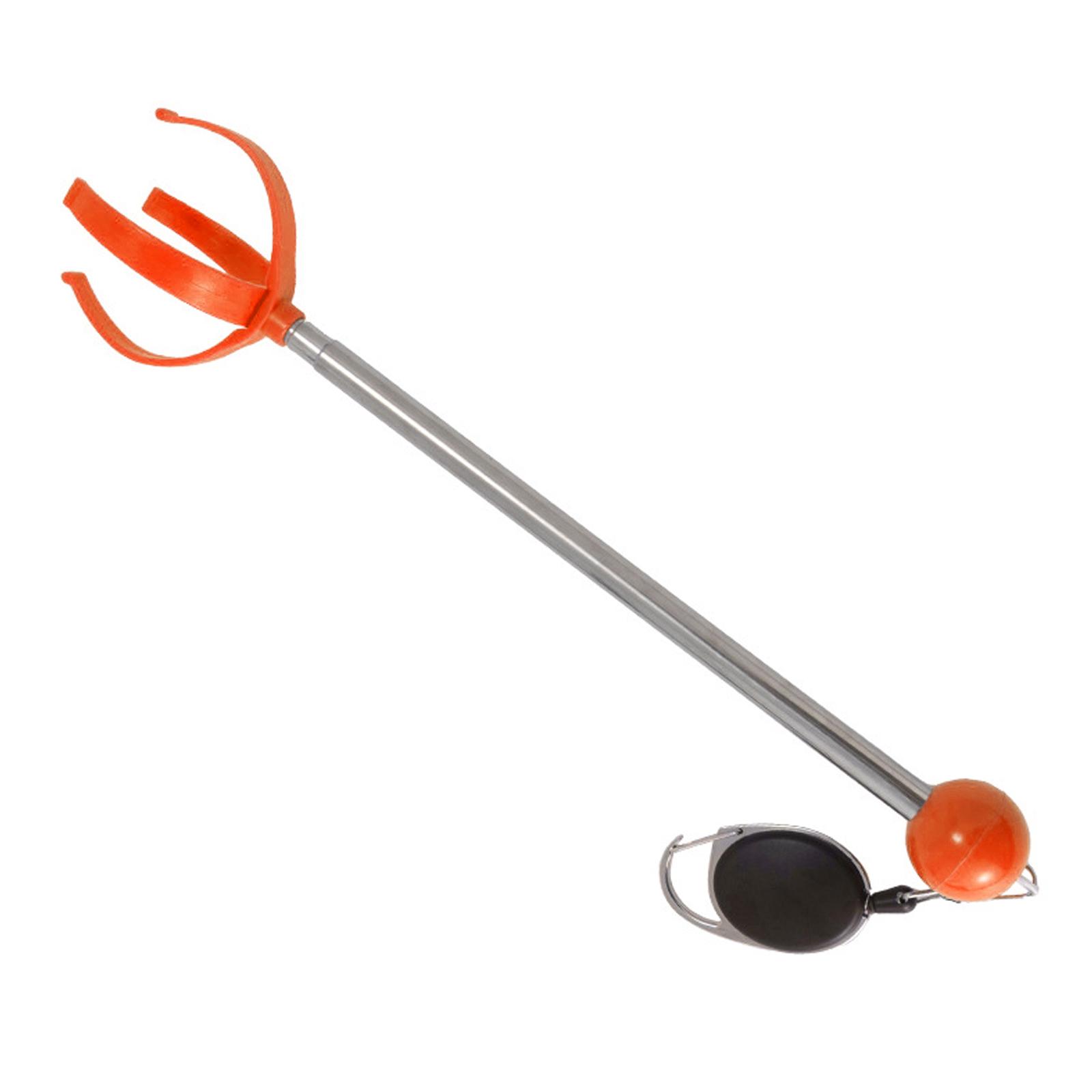 

Golf Ball Retriever Golf Ball Pick up Tools Retractable Golf Balls Grabber for Golf Training Outdoor Sports Golf Accessories помаранчевий