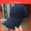 Hat Womens Distressed Washed Cotton Embroidered Letters Visor Sun Protection