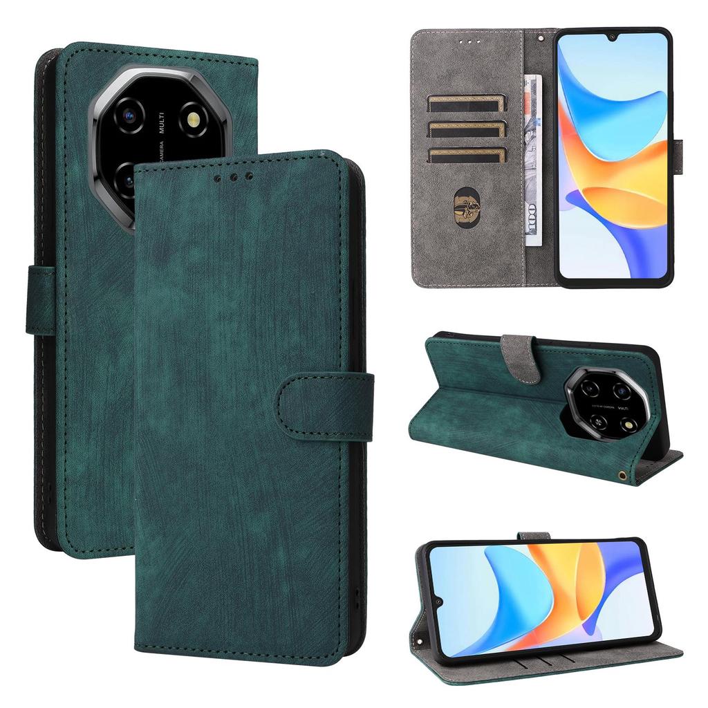 Flip Cover for Blackview Shark 6 / Oscal Tiger 8 PU Leather Full-Body Protection [RFID Blocking] Phone Cases