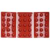 3 Stück Lebensmittelqualität Kuchenform Silikonmaterial Halbkugelförmige Form Heimküche DIY Backen