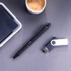 Zebra Pen Retractable Gel Black Brass Medium Fine Tip Black 1 Pack G-750 Pen, Barrel, (0.7mm), Ink, (49811)