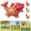 4D Design Laufballon Zeichentricktier Große Größe Zeichentrickballon Aluminiumfolie Elefant Stehballon Mit Rad