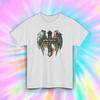 Angel Wings Cross T-Shirt | Sunflower Western Cross Graphic Tee S-5XL