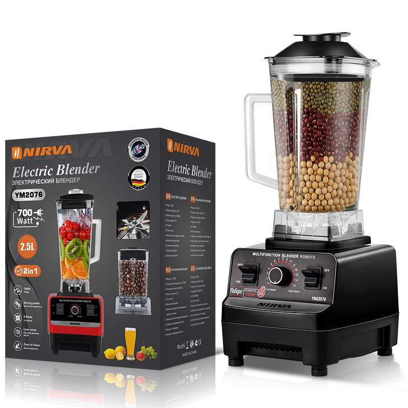 Multifunctional Blender & Juicer: Soy Milk, Fruit, Vegetable & Food Processor EU Standard