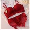 Pure Desire Lace Push-Up Bra Set for Women – Seamless, No Underwire, Adjustable Support, Sexy