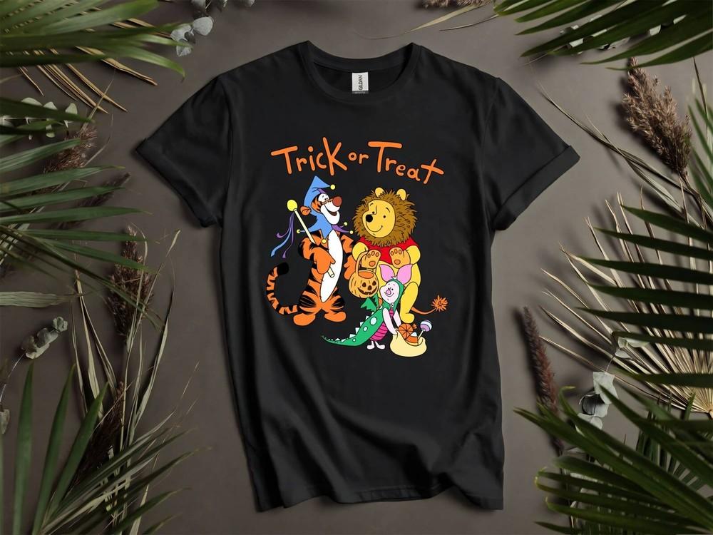 

Trick Or Treat Tigger T-shirt T shirt Men Women Unisex Tshirt I2 M