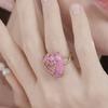 MIAF Heybongbong Pink Open Ring MF053R
