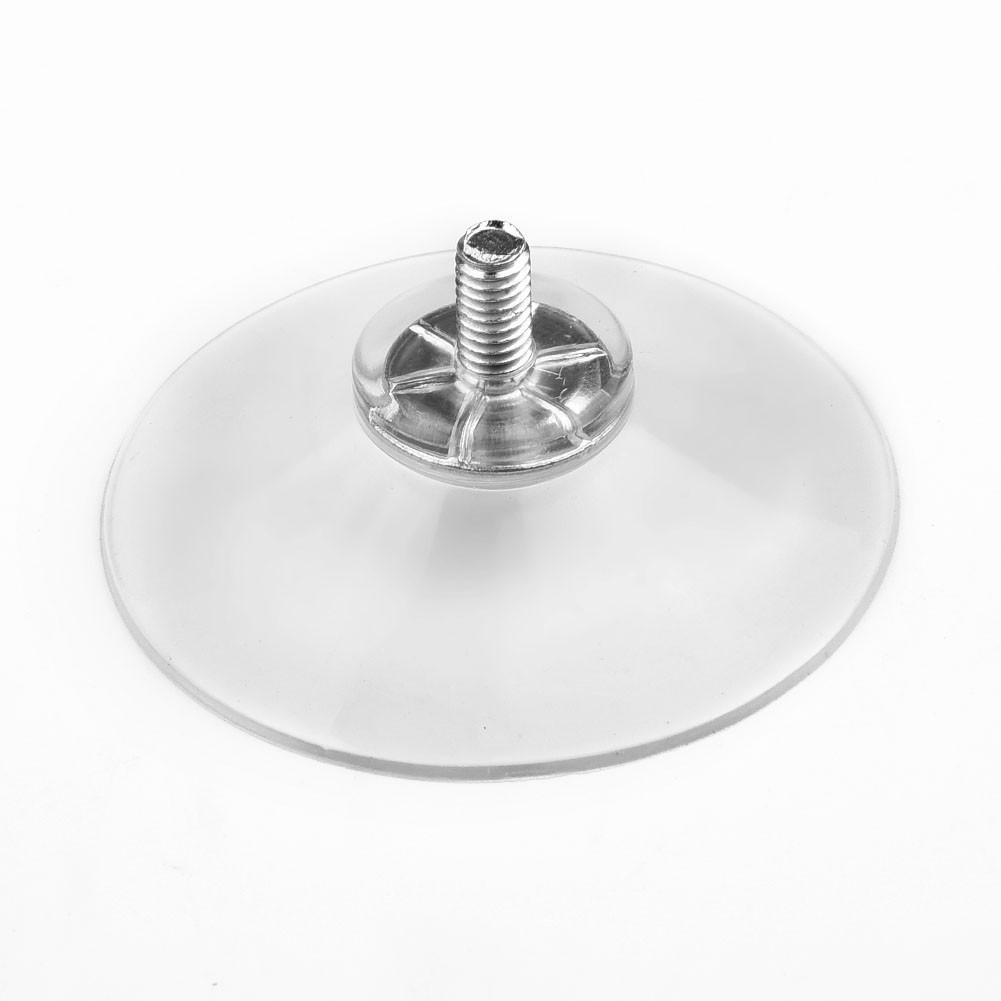 

10 шт. Прозорі пластикові присоски з гвинтом-барашком Біла гайка Гумові присоски для вікон ПВХ Міцні присоски-гачки Для вікна Стіни CHINA