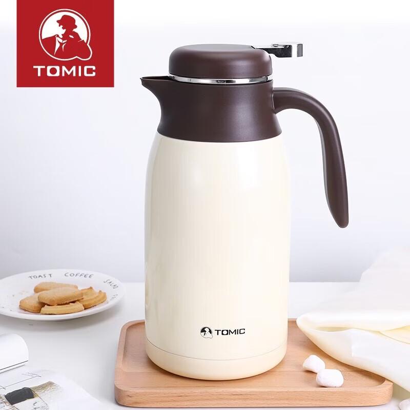 TOMIC 2L Double-Layer Stainless Steel Thermal Kettle