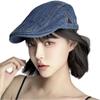 Japanese Retro Thin Section Cowboy Hat Women's Spring and Summer Literary Peaked Cap All-match Beret Korean Trend Forward Hat
