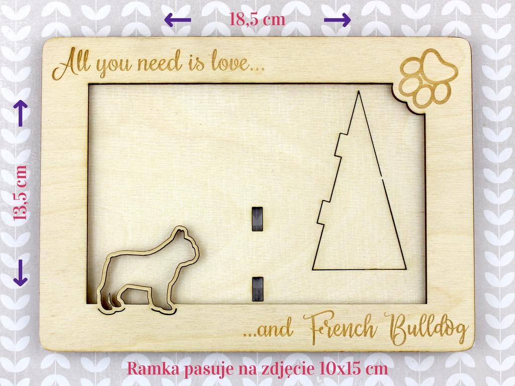 Chow Chow - Photo frame, engraved wooden frame, a lovely gadget for the dog lover by Art-Dog