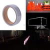 2,5 cm * 10 m Reflektierender Fahrradaufkleber aus PVC mit hoher Sichtbarkeit, wasserdicht, selbstklebender Warnreflektorstreifen für Auto, Fahrzeug, LKW
