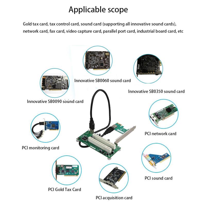 Gaming Adaptive PCI E Sata Card Controller Extender PCIe Converter PCI-e To PCI Adapter Card PCI-E Riser Card Adapter Expansion Card Game PCIE Card
