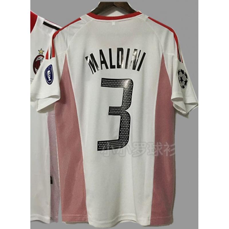 Vintage Football Jersey AC Ronaldo Zidane Maldini Lampardroba Spain Boca Carlos