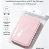 Portable Folding Makeup Mirror - Drop-resistant, Travel & Desk Use