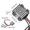 Reliable 12V DC to 30V Boost Adapter for Outdoor For Starlink Mini Use