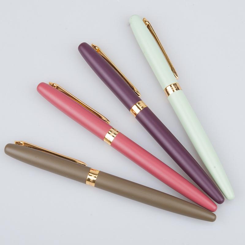 

Hero 1230 Children s Student Fountain Pen, Metal Barrel, 0.38mm Ink Nib, Custom Engraving Available. 0.38mm