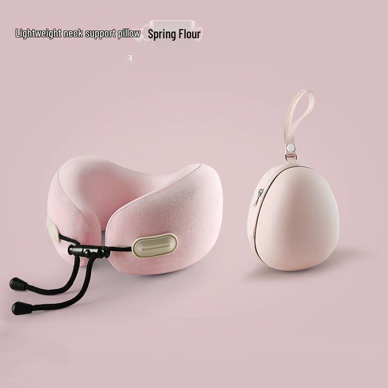 Foldable U-shaped Travel Neck Pillow
