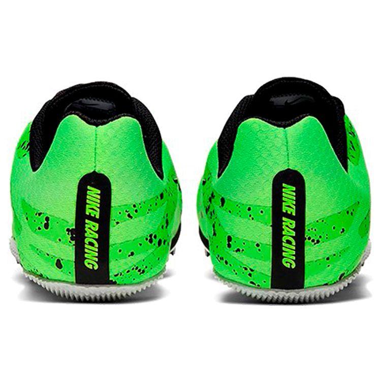 Nike Zoom Rival S 9 Electric Green Speckled Unisex Sneakers Black Pure-Platinum 907564-302
