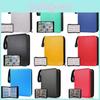 Nine Multi Color Grids Card Binder Holder Collection Book Loose Leaf Collectors