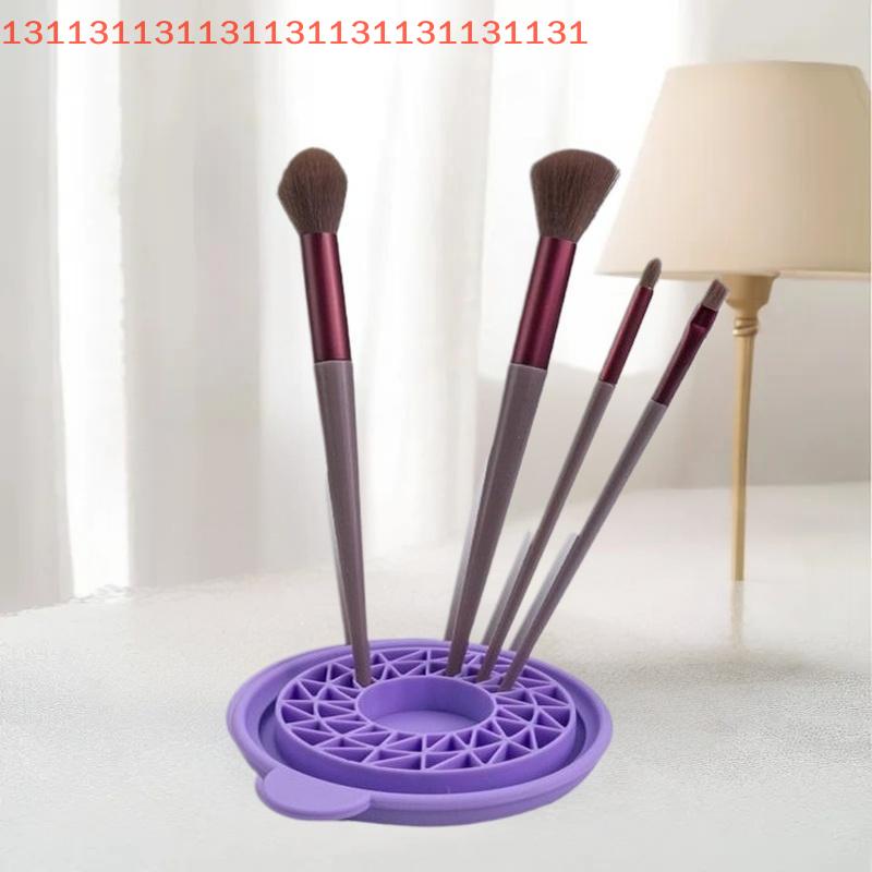 Multifunction Silicone Folding Makeup Brush Cleaning Cup Cleaning And Drying Storage Cup Beauty Cosmetic Brush Scrub Cup