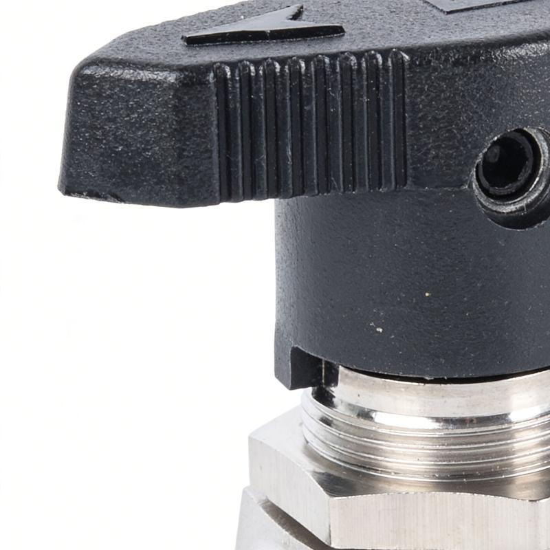Durability High Temperatures Resistant Stainless Steel Three Way Valves Compacts Design Easy Assembly