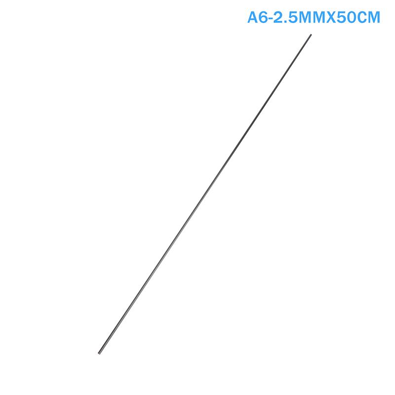 Black Solids Carbon Fiber Black Rod Dia 0.5-8MM 500MM Reinforcement Rod High Strength Light Weight Insulation Kite Pole For DIY