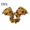 Unique Bat Wing Hair Accessories Halloween Shape Scrunchies for Women Girls, Soft Elastic Ponytail Holders with Spooky Pumpkin/Spider Web/Black