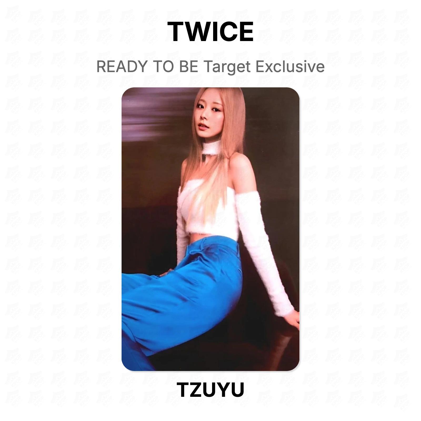 TWICE READY TO BE Target Exclusive Official Photocard TZUYU