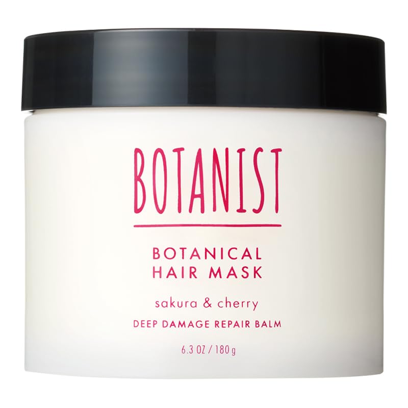 Spring Limited BOTANIST Hair Mask Deep Damage Repair Balm Sakura Cherry Scent [2025 Edition] &