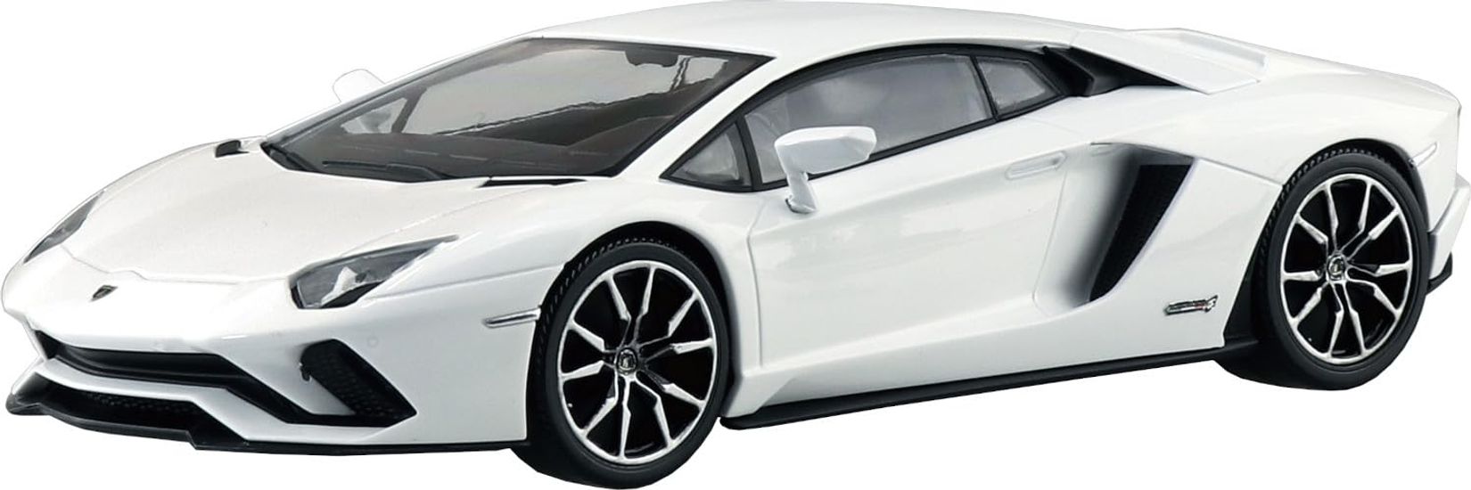 

Пластиковый набор для сборки Aoshima Bunka Kyozaisha Raku Lamborghini Aventador S Pearl White Пластиковая модель 1/32 № 07-PW с цветовой кодировкой (Машина)