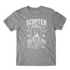 Scooter Classic T-shirt 100% Bomull Premium T-shirt Ny