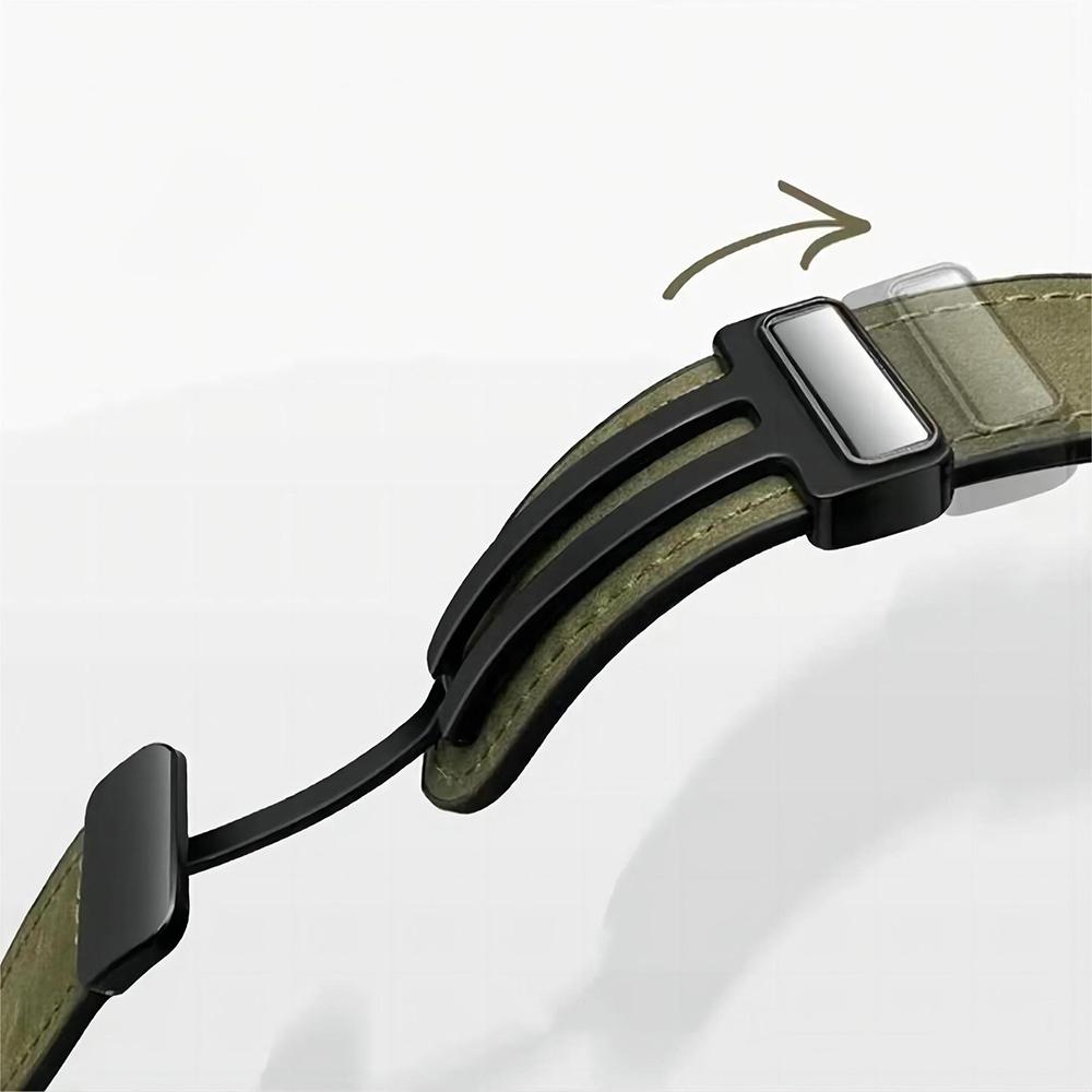 Silicone Leather Band for Samsung Galaxy Watch 8 40mm 44mm Watch 8 Classic 46mm Magnetic Bracelet Galaxy Ultra 2025 47mm Correa