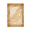 Translucent Window Decal Ornamental Pattern Privacy Sticker Peel and Stained Glass Cling for