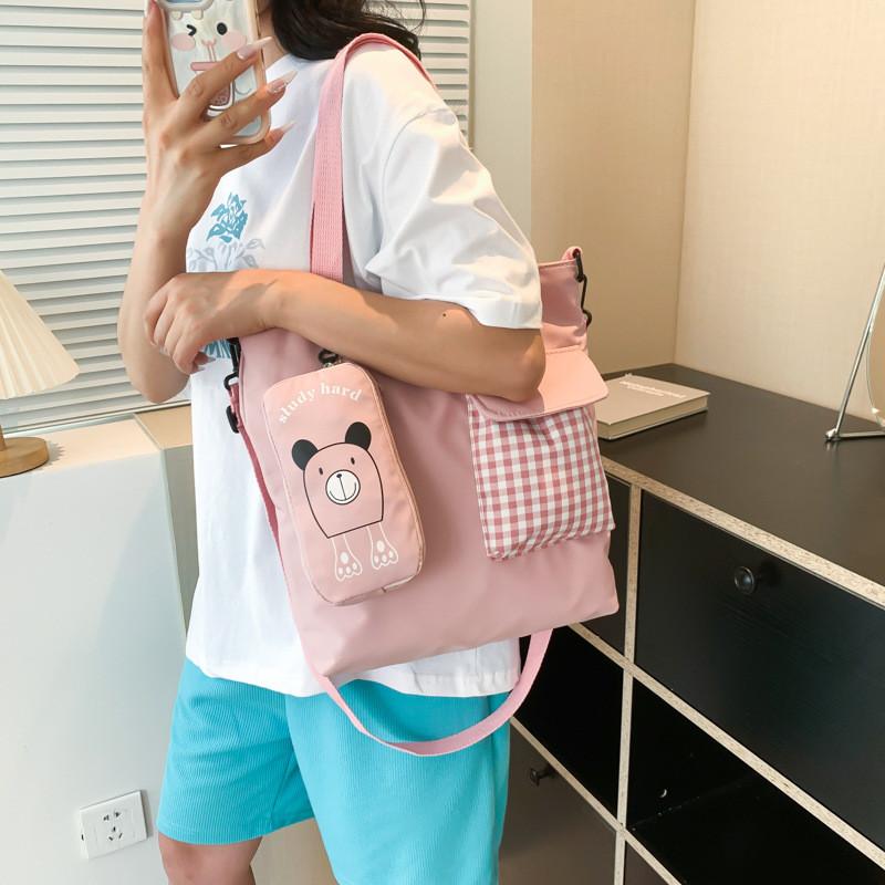 Chic And Minimalist Japanese Harajuku Shoulder Bag For Students In Trendy Colors Ideal For Daily Outings