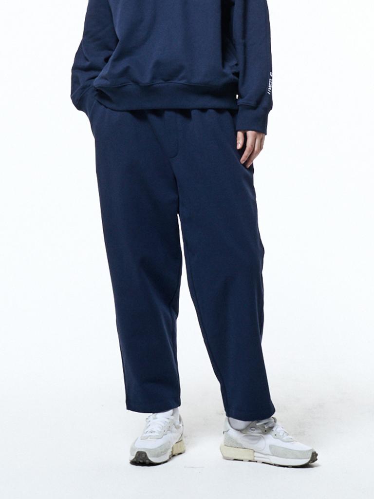 HAUS072C Terry Setup Pants Navy