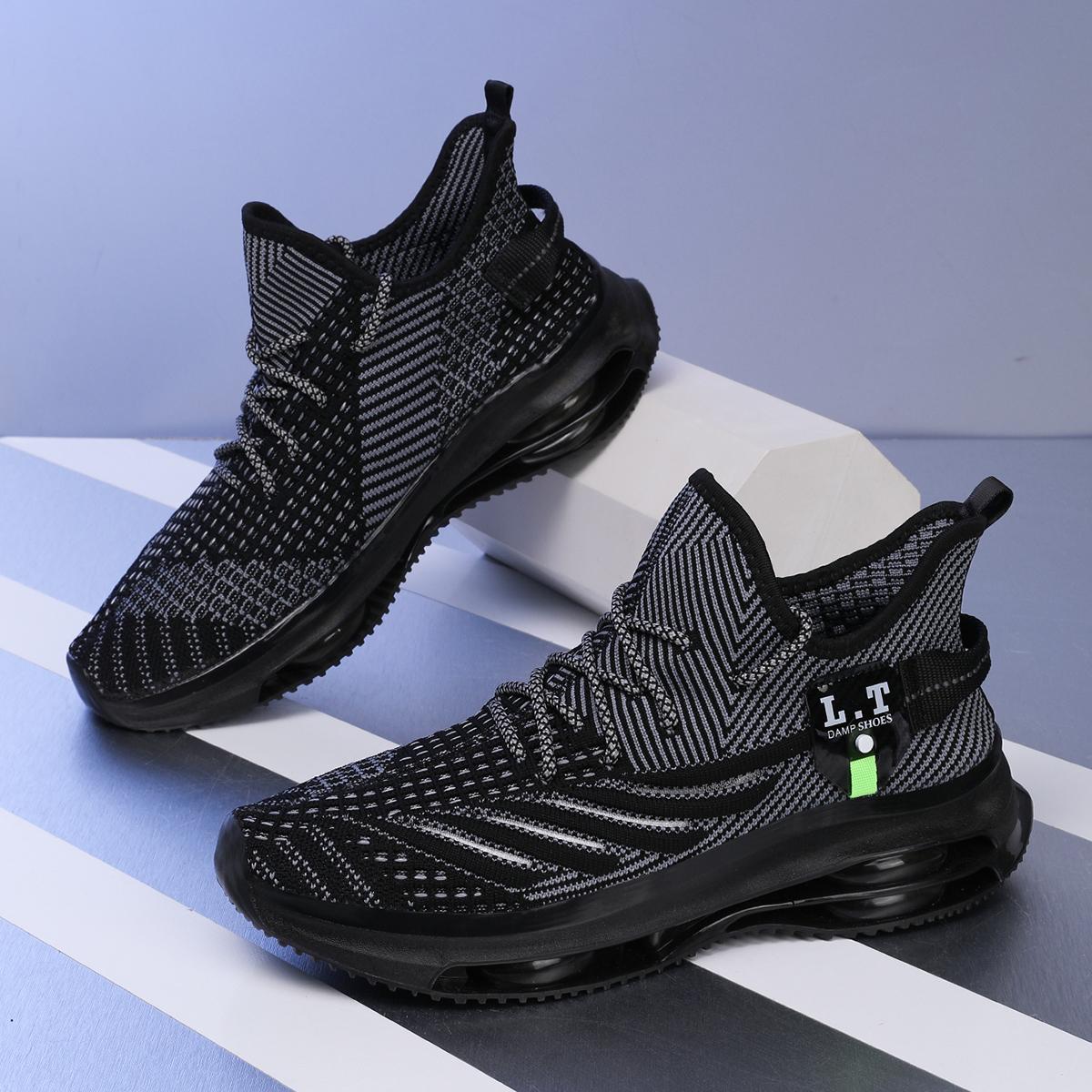 

Мужская повседневная спортивная обувь, легкие кроссовки с воздушной сеткой, противоскользящие и износостойкие, плоские кроссовки для ходьбы, спортивный бег, размер 48 39