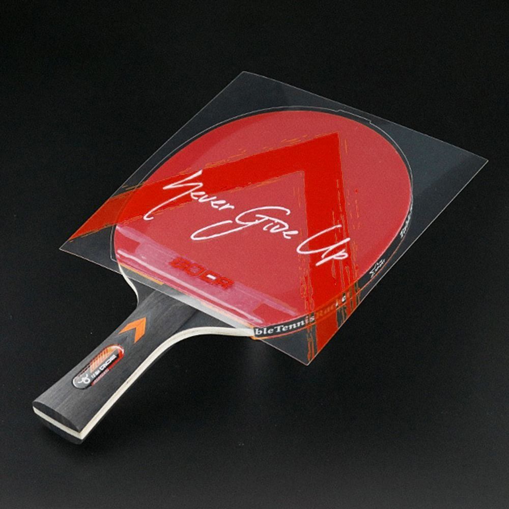 Sticky Table Tennis Paddle Maintenance Cover Transparent Racket Rubber Protective Film