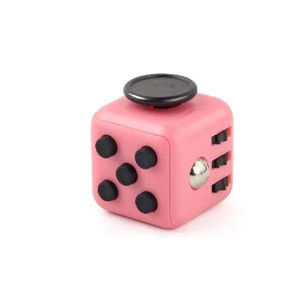 Creative Solid Color Fidget Dice handheld cube Release Stress Autism Anxiety Adult Kids Relief Anti-Stress finger children toys