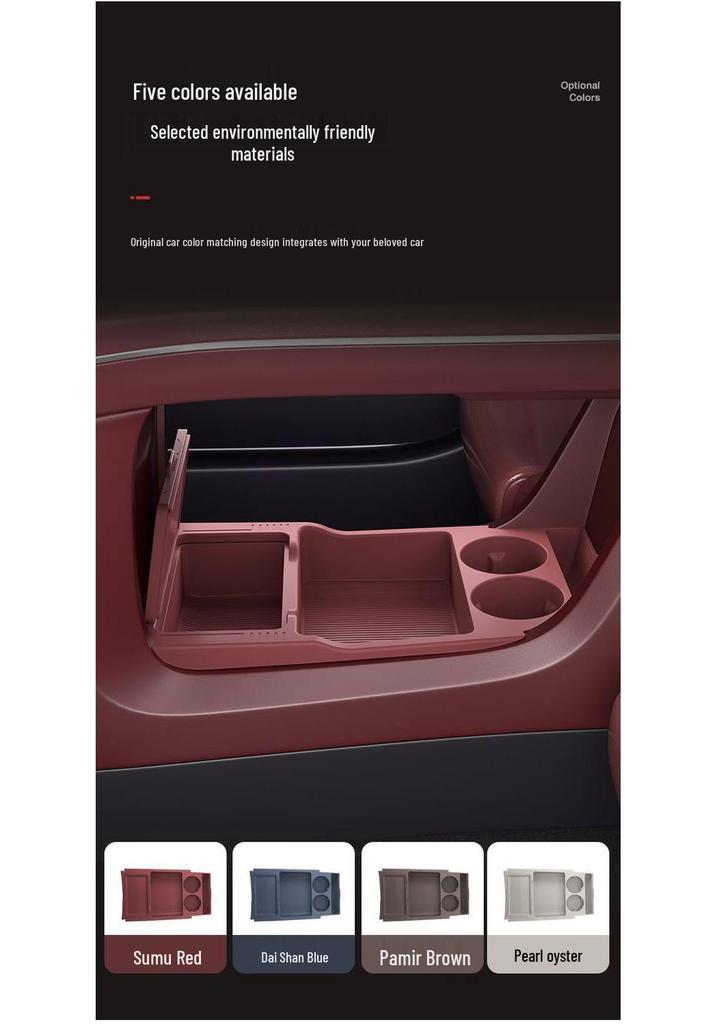 Nio ES8 Center Console Silicone Storage Organizer