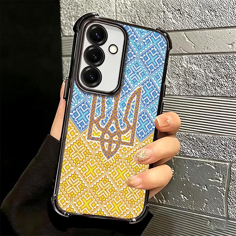 Ukraine Aesthetic Soft Phone Case For Samsung A17 A27 A07 A37 A57 A16 A56 A15 A55 A14 A54 A13 A53 A26 A36 A25 A35 A24 A34 A23 A3