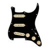 Fender Custom Shop '69 SSS Pre-Wired Strat Pickguard Black 11 Hole