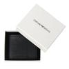 Emporio Armani Classic Short Simple Foldable Multi-Card Leather Three-In-One Wallet Men wallet Black Y4R167-Y068E-80001