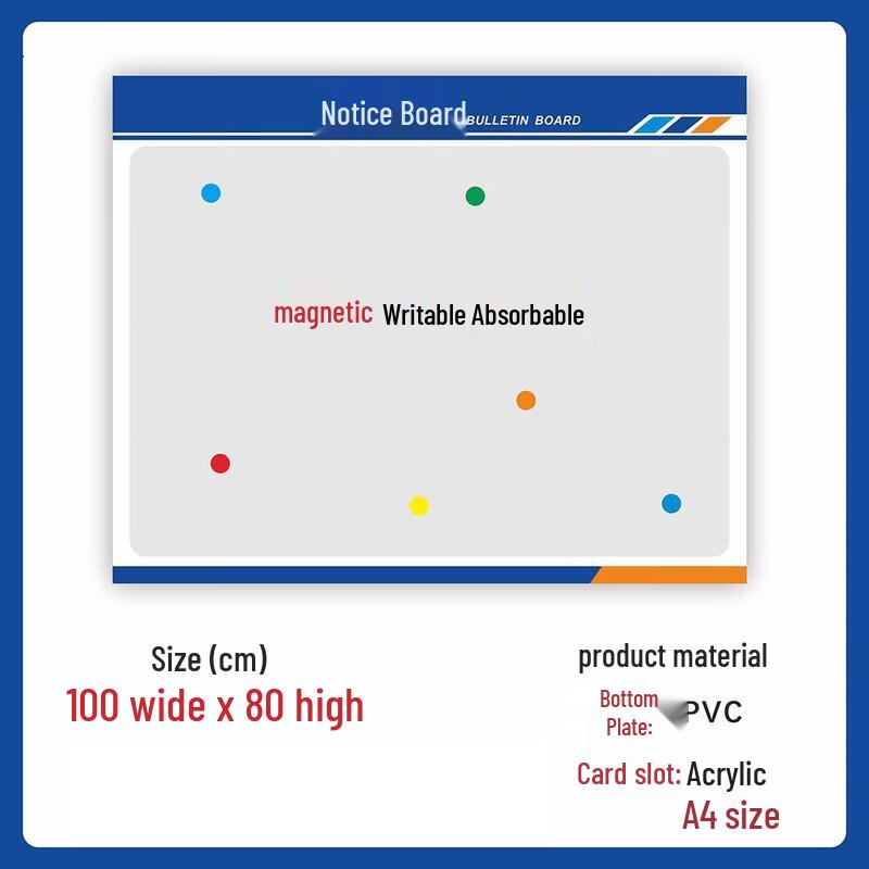 Acrylic Magnetic Notice Board