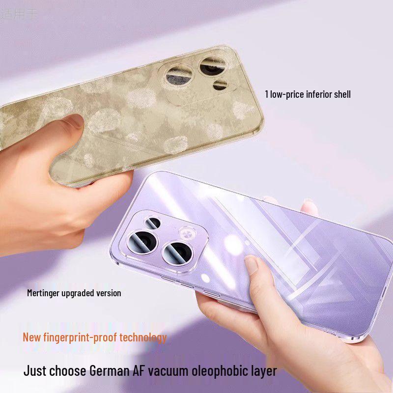 Ultracienkie Przezroczyste Silikonowe Miękkie Etui dla OPPO Reno 13 & 13 Pro - Pełne Pokrycie Ochrona przed Upadkiem