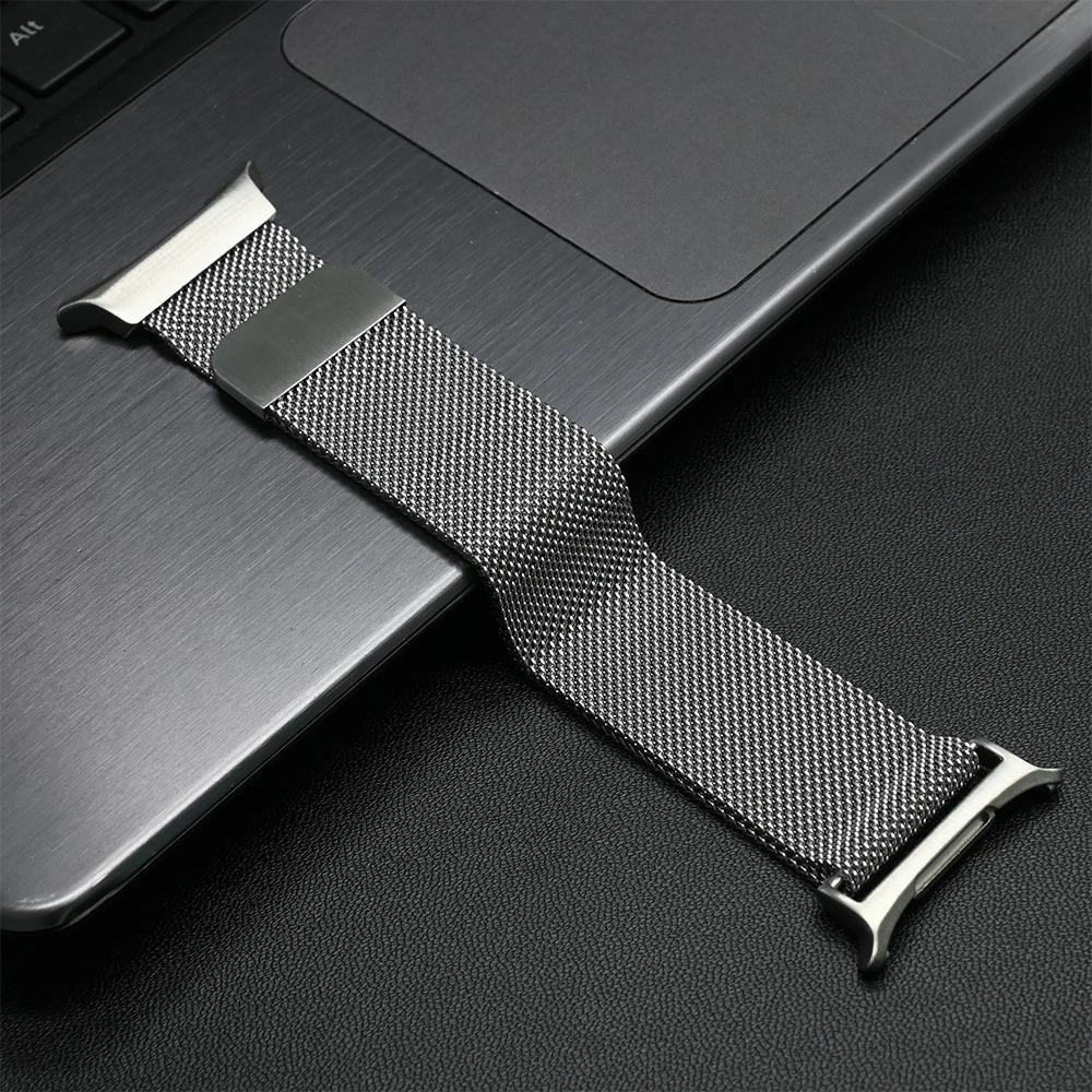 Strap for Samsung Galaxy Watch Ultra 47mm Strap Business Occasions Full Cover Weave Breathable for Galaxy Watch Ultra Watchstrap