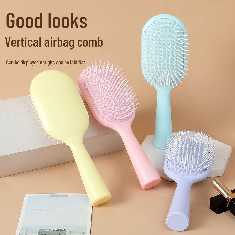 

Macaron Airbag Detangling Comb: Anti-static Hair Care & Massage