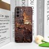 Creative Rusty Metal Surface Pattern Phone Case for Samsung Galaxy A56 A14 A55 A16 A54 A36 A53 A52 A51 5G Shockproof Soft Cover