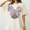 Retro Mickey Ear Castle Shirt Disney Magic Kingdom Tshirt Disney World Tour Matching Clothing Disney World Tshirt