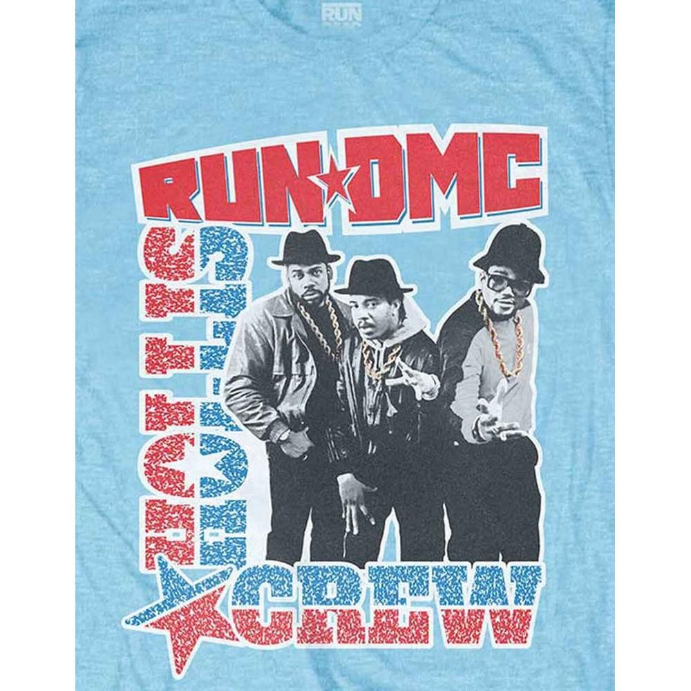 Run DMC Unisex Adult Hollis Crew T-Shirt